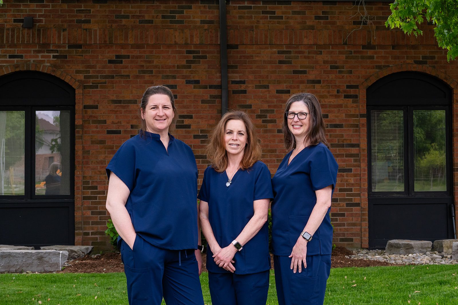 The hygiene team at Dearness Family Dentistry